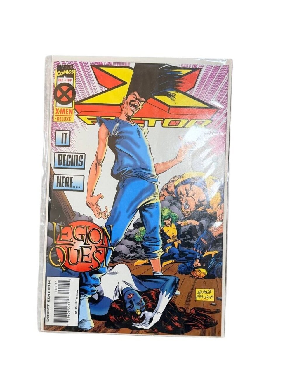 X-Factor #109 Marvel Comics 1995 Legion Quest